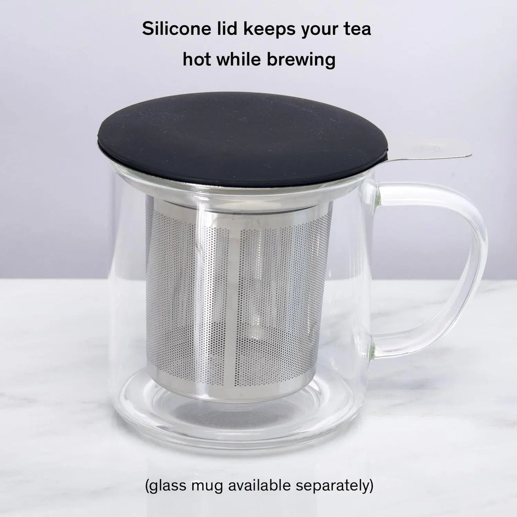 Fine Mesh Loose-Leaf Tea Infuser with Lid